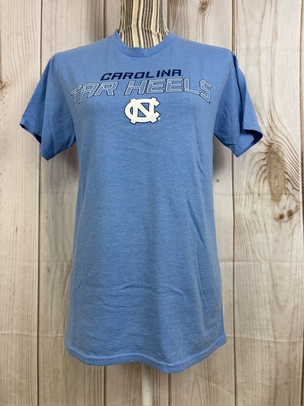 UNC Carolina Tar Heels Short-Sleeve Team Spirit College Core T-Shirt Blue Small